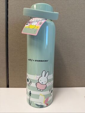 Starbucks x Miffy Mint Green Stainless Steel Water Bottle